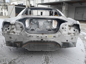 Задня панель Ford Mustang mk6 15-23 2 частини, купе, на кузові, біла