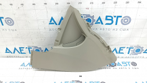 Накладка боковая центральной консоли правая Toyota Camry v40 бежевая, потерта