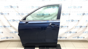 Двері в зборі передня ліва Honda CRV 23-26 keyless, синій B640M, дрібні подряпини