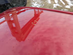 Крыша металл Toyota Camry v40 на кузове, тычки