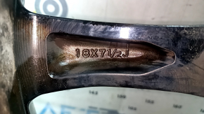 Крупный план маркировки диска на Honda, 18X7.5J, подходящего для модели 2023-2026.