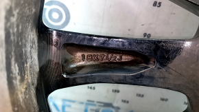 Крупный план характеристики диска R18x7.5J, верно указывающие параметры для Honda CR-V 2023-2026.