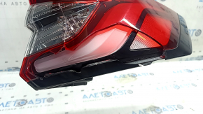 Фонарь внешний крыло правый Honda CRV 23-26 разбито стекло, царапина, трещины в корпусе