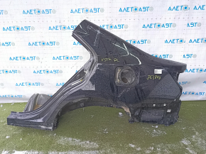 Чверть крило задня ліва Toyota Camry v50 12-14 usa чорна, відпиляна, тички, вм'ятина