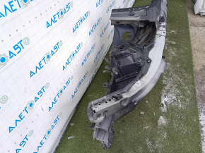 Четверть передняя левая Volvo XC90 16-23 отпилена, с центральной стойкой, черная, тычка