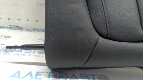 Спинка заднего ряда 2 ряд левая BMW X5 G05 19-22 под 2 ряда, кожа черная SCHWARZ, с подогревом, с ремнем, под чистку, вмятины, царапины
