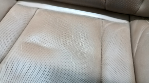 Водійське сидіння Audi Q8 19-23 з airbag, з підголовником, електричне, підігрів та вентиляція, з поперековою підпорою, шкіра коричнева, подряпини, прим'ято