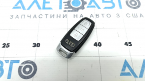 Ключ Audi Q8 19-26 4 кнопки, чорний мат з мат хром, подряпини, тички