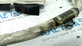 Детали конструкции подушки безопасности шторки правой для Subaru, вид повреждений.