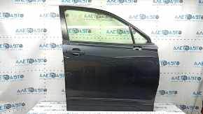 Дверь в сборе передняя правая Subaru Forester 19-24 SK графит P8Y, вмятина, царапины на ручке