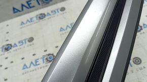 Решетка радиатора grill Subaru Forester 19-21 SK верхняя хром, тычки
