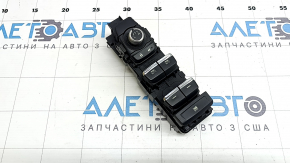 Управление стеклоподъемником передним левым Subaru Forester 19-24 SK хром, 2 auto