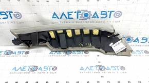 Боковушка заднего сиденья левая Audi A4 B8 13-16 кожа серая