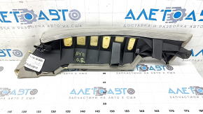 Боковушка заднего сиденья правая Audi A4 B8 13-16 кожа серая
