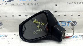 Зеркало боковое левое в сборе Toyota Rav4 19-25 3 пина, структура, царапины