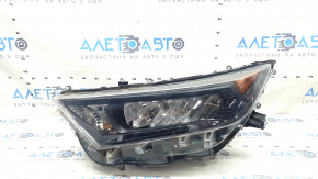 Фара передняя левая Toyota Rav4 19-21 отражатель, черная, Hybrid LE, Japan built, царапины