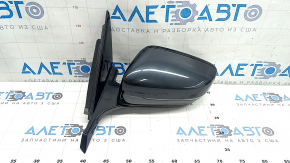 Зеркало для BMW 7 G11 16-22 в чёрном глянце, вид сбоку