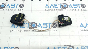 Кнопки управления на руле BMW 7 G11 G12 16-19 хром, Sport, удержание в полосе и радар