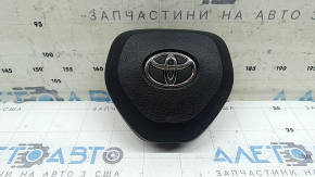 Подушка безпеки airbag в кермо водійська Toyota Rav4 19-24 чорна
