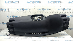 Торпедо передняя панель с AIRBAG Toyota Rav4 19-24 черная
