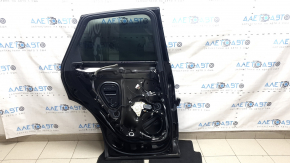 Дверь в сборе задняя левая Audi Q5 80A 18-25 keyless, черный LY9T, сколы