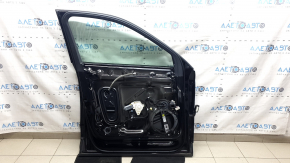Дверь в сборе передняя левая Audi Q5 80A 18-25 keyless, черный LY9T, тычка, скол