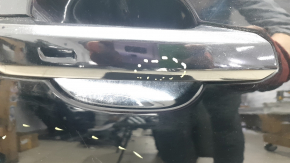 Дверь в сборе передняя правая Audi Q5 80A 18-25 keyless, черный LY9T, тычка, царапины