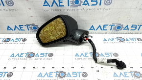 Дзеркало бічне ліве у зборі Ford Fusion mk5 13-20 14 пінів, BSM, поворотник, підігрів, підсвічування, графіт