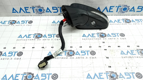 Зеркало боковое левое в сборе Ford Fusion mk5 13-19 14 пинов, BSM, поворотник, подогрев, подсветка, графит