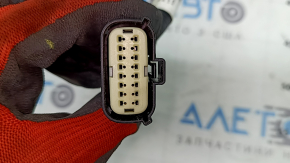 Зеркало боковое левое в сборе Ford Fusion mk5 13-19 14 пинов, BSM, поворотник, подогрев, подсветка, графит