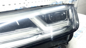 Фара передняя левая в сборе Audi Q5 80A 18-20 LED, под полировку