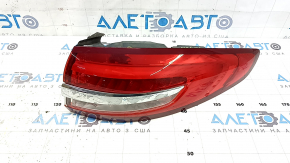 Фонарь внешний крыло правый Ford Fusion mk5 17-20 потерт, в клее