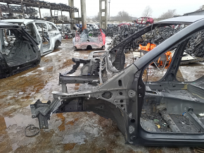 Четверть передняя левая Subaru Forester 19-24 SK на кузове, графит