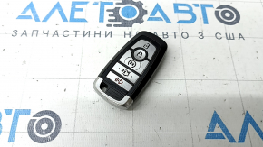 Ключ smart Ford Fusion mk5 17-20 5 кнопок, під автозапуск, тички, поліз хром
