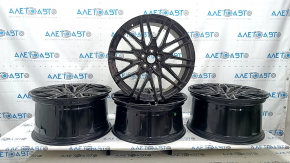 Комплект колесных дисков R20x10.5JxET40 R20x9JxET35 BMW 7 G11 G12 16-19 бордюрка, 2 диска под ремонт