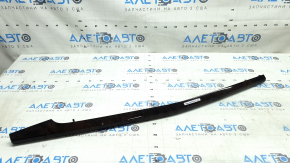 Вставка передньої панелі права Audi Q5 80A 18-24 під дерево корінь горіха, подряпини