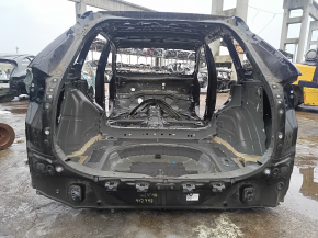 Задня панель Toyota Rav4 19-24 на кузові чорна