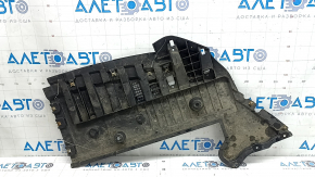 Защита переднего бампера правая Ford Fusion mk5 17-20 трещины