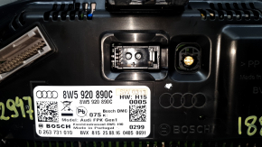 Вид разъема щитка с обозначением оригинального номера Audi 8W5 920 890C.