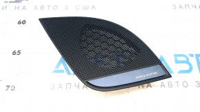 Накладка передньої панелі права під динамік Audi Q5 80A 18-24 чорна, Bang & Olufsen, 2 частини