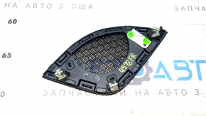 Накладка передней панели правая под динамик Audi Q5 80A 18-25 черная, Bang & Olufsen, 2 части