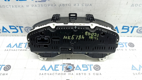Задняя панель щитка приборов Ford Fusion, с маркировкой MK5 19, без повреждений на разъемах.