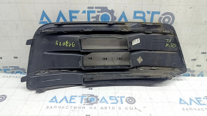 Решетка переднего бампера левая Audi Q5 80A 18-20 с хромом, песок