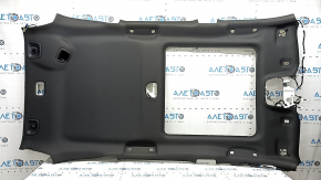 Обшивка потолка Subaru Forester 25-26 под люк, черная, примята