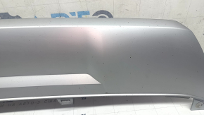 Накладка губы переднего бампера Audi Q5 80A 18-20 серая, песок