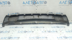 Накладка губы переднего бампера Audi Q5 80A 18-20 серая, песок