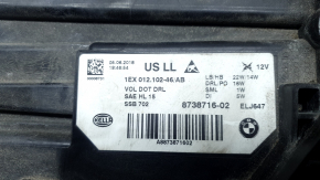 Фара передняя правая в сборе BMW 3 F30 16-18 LED