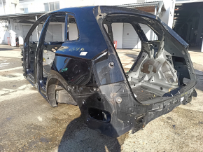 Задняя левая четверть на кузов Audi Q5 в черном цвете, повреждения минимальны