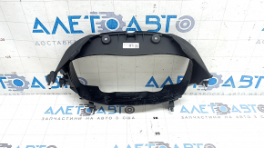 Накладка щитка приборов Subaru Forester 25-26 черная