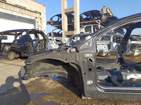 Четверть передняя левая Ford Fusion mk5 13-20 графит, на кузове, тычка на пороге